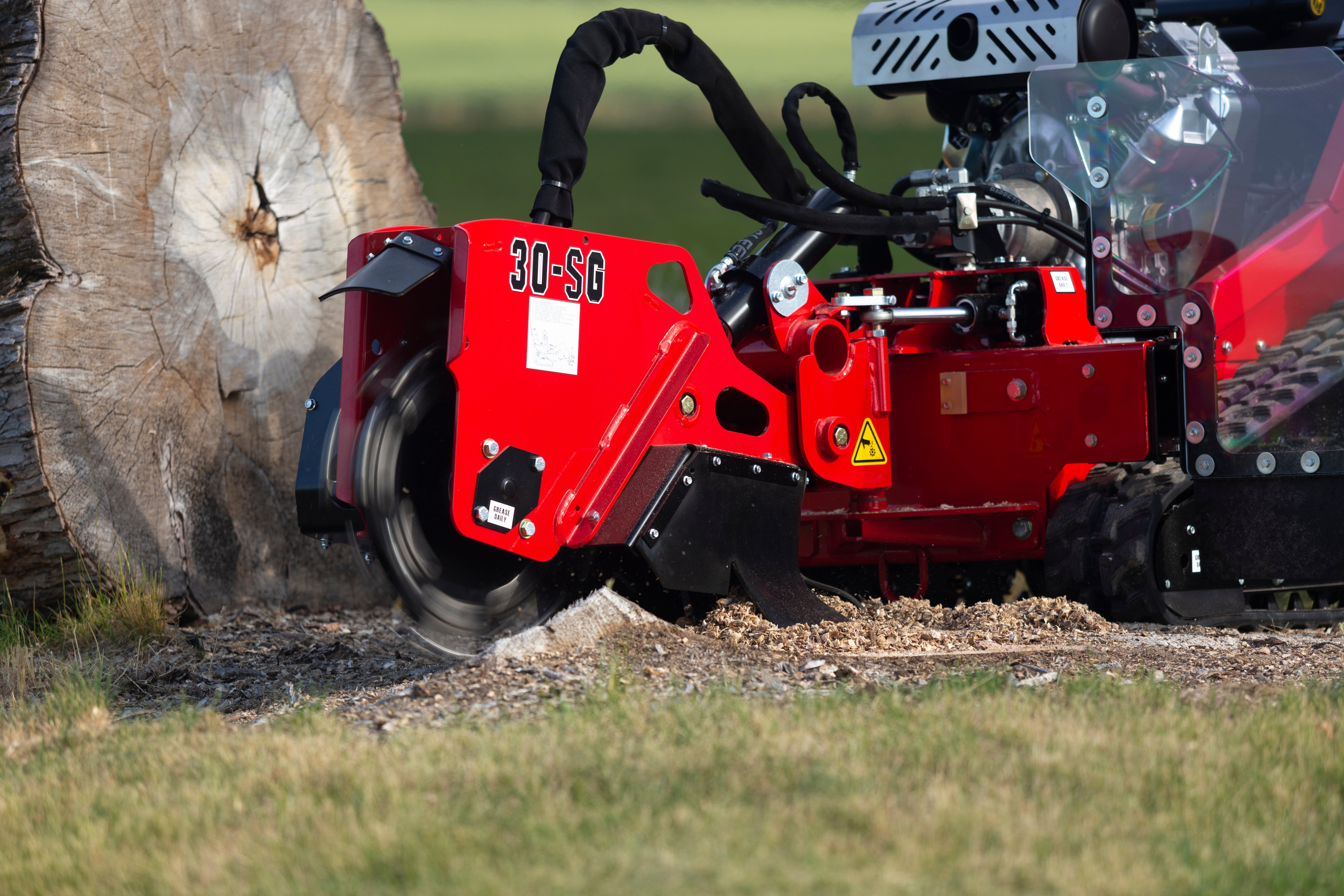 Rotating And Replacing Stump Grinder Teeth   30SG 0010 